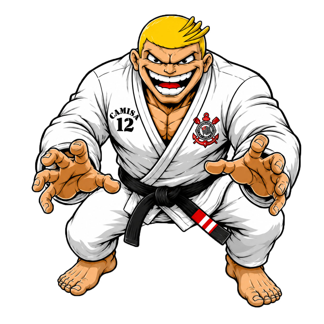 Mascote Dozito da Camisa 12